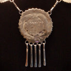 Close-up of the signature on the back.