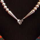 Close-up of the hook clasp.