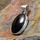 Large Black Onyx Pendant by Ann Curley SWSG-PND-0025