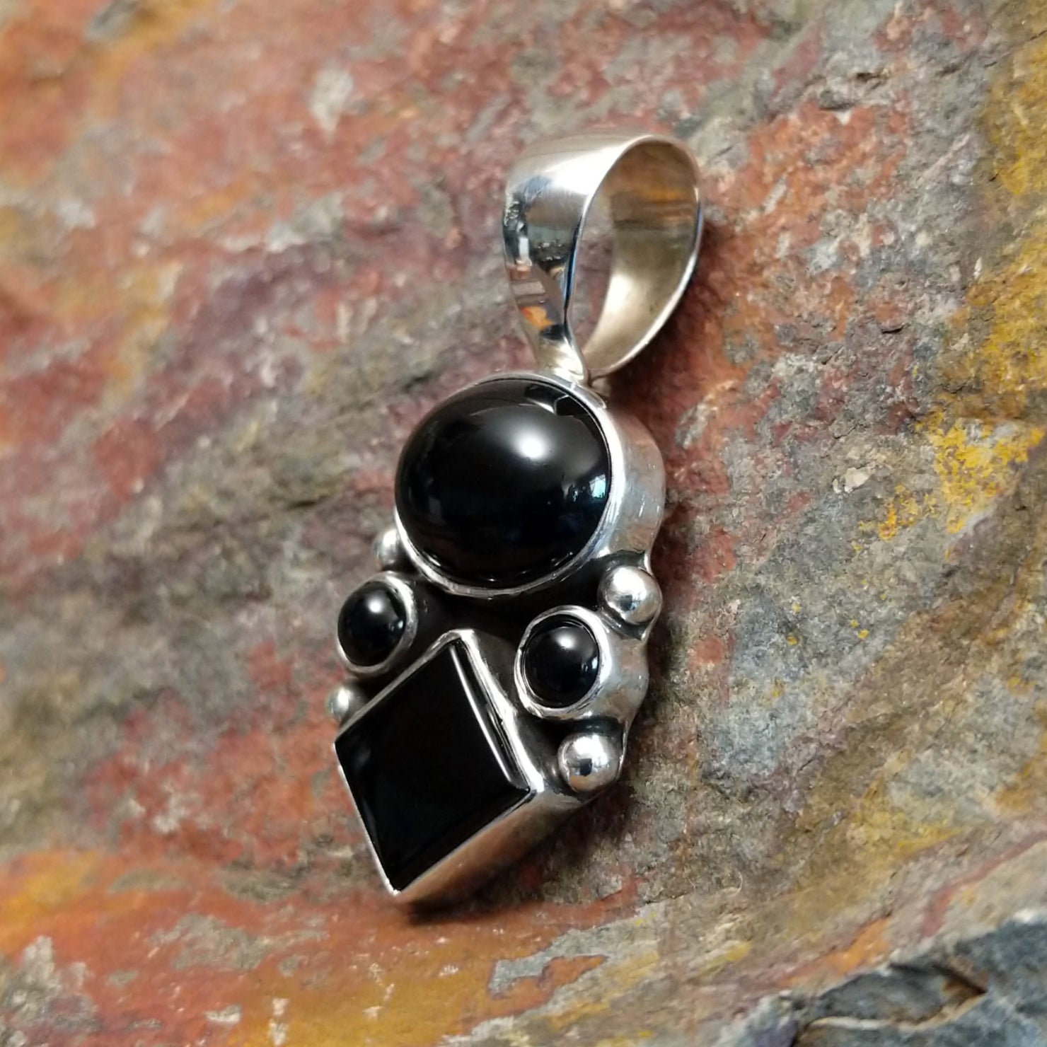 Black Onyx Pendant by Bernyse Chavez SWSG-PND-0024