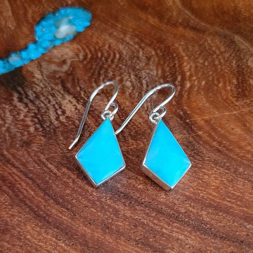 Navajo Turquoise Dangle Earrings