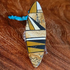 Navajo Multi-Stone Inlay w Earth Tone Colors Ring Front View