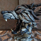edge wolf sculpture left side