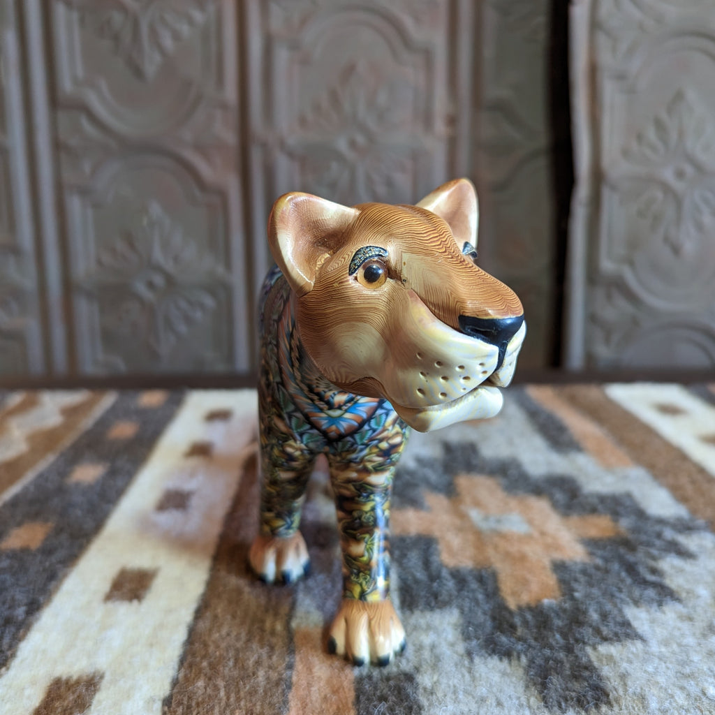 fimo lioness front view