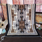 two grey hills navajo rug by helen yazzie