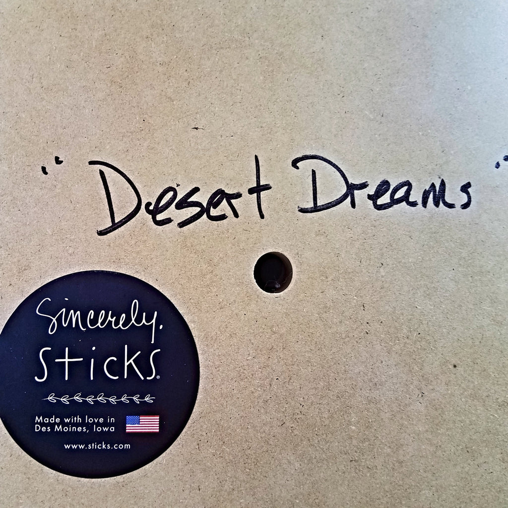 lazy susan tdesert dreams by sticks proudly made in the usa sticker