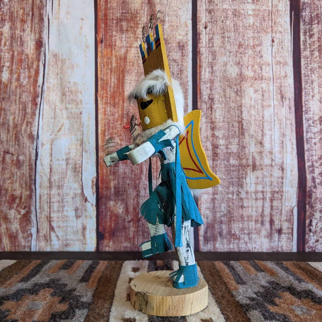 Navajo Butterfly Kachina Doll Side View