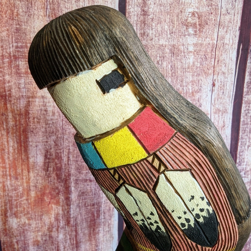 "Red Bearded" Navajo Totem Detail View