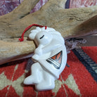 Acoma Kokopelli Ornament Front View