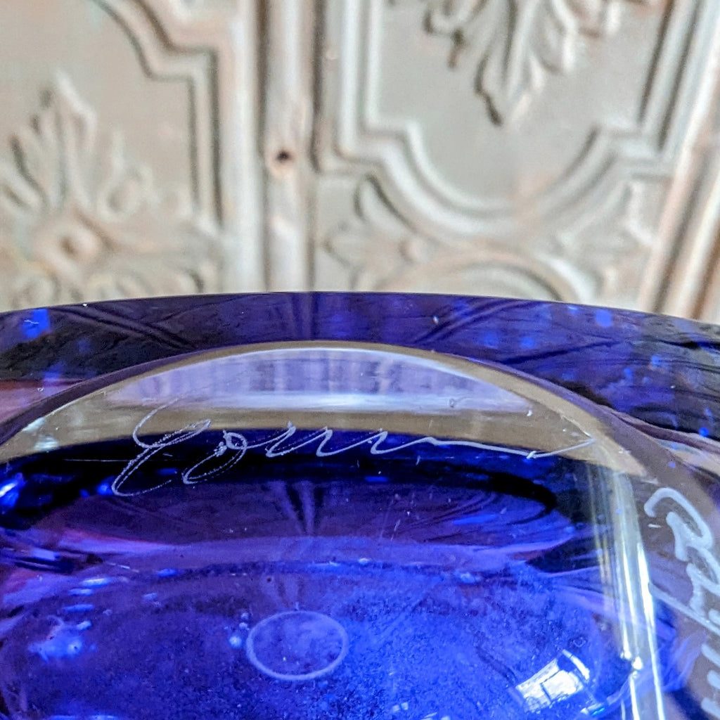 Purple Perfume Decanter by Correia Signature View