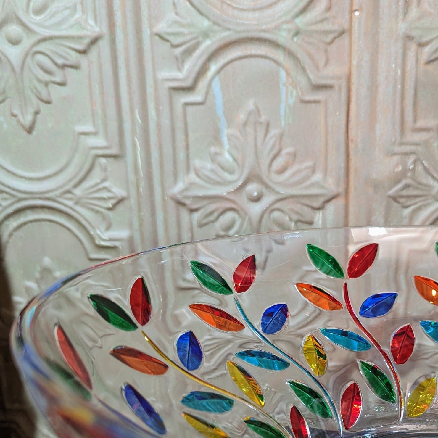 Murano Glass Bowl by CC Zecchin Detail View