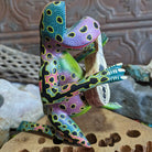 Oaxacan Guitar Playing Frog Side View