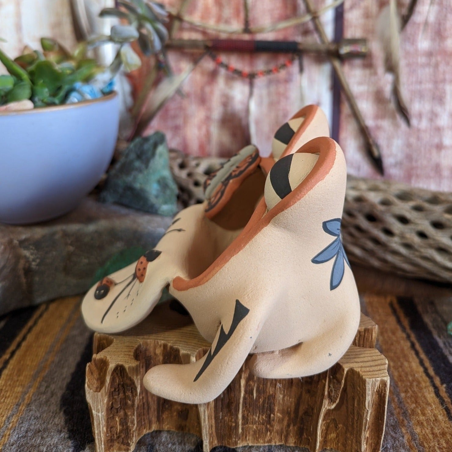 Frog Storyteller by Chrislyn Fragua Side View