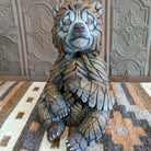 "Bear Cub" an Edge Sculpture by Matt Buckley Front View