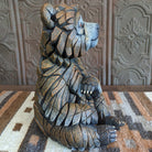 "Bear Cub" an Edge Sculpture by Matt Buckley Side View