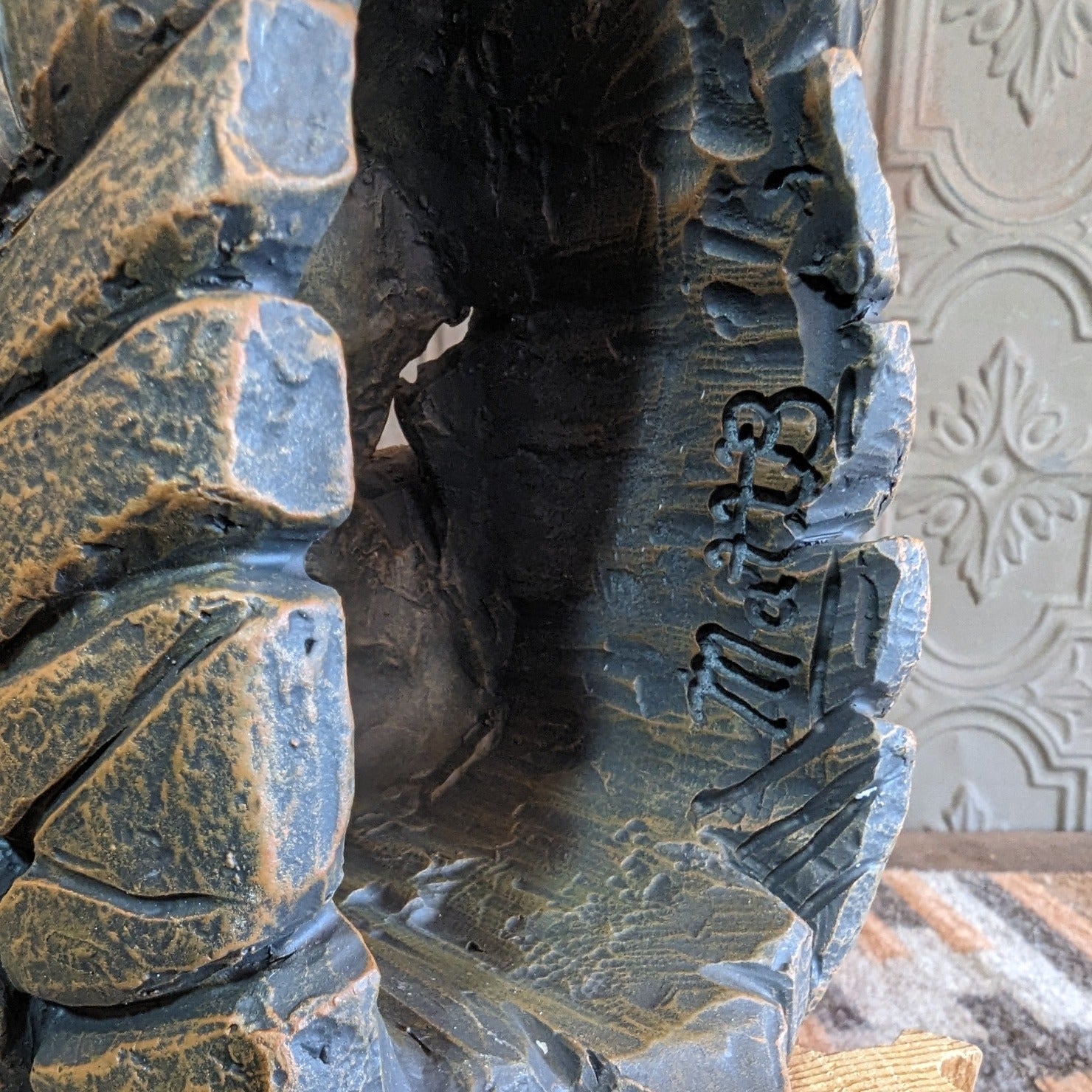 "Bear Cub" an Edge Sculpture by Matt Buckley Signature View