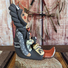 Woman and 5 Children Storyteller by Cheryl Fragua Side View